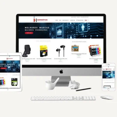 Desenvolvemos websites institucionais, lojas online e landing pages com SEO, velocidade, Arlindo Digital Agency